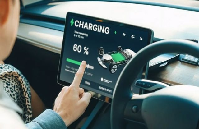 Electric vehicle remaining battery range