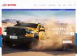 DG Motors website homepage showcasing Foton Mars 9 off - road pickup truck.