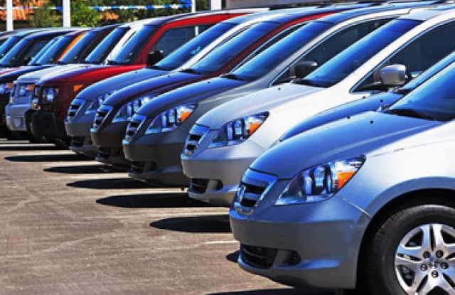 Numerous cars for sale