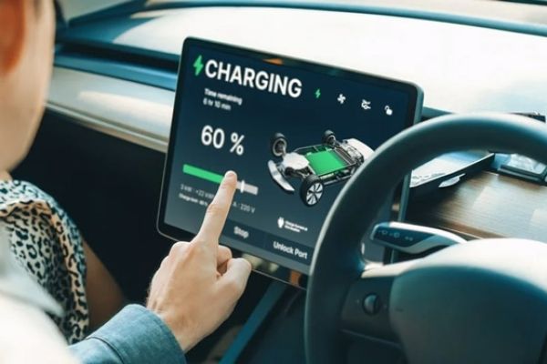 Electric vehicle remaining battery range