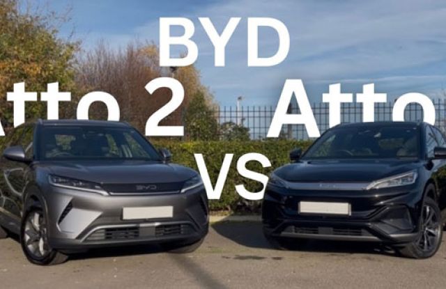 BYD Atto 2 vs Atto 3