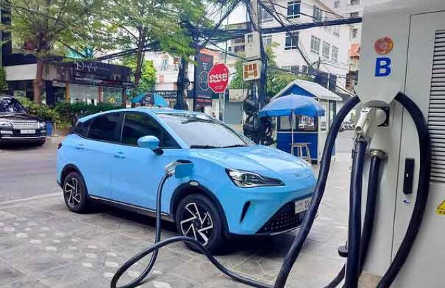 Cambodia Electric Vehicle Charging Station 2