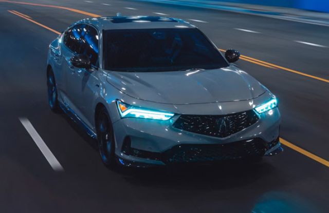 2026 Acura Integra in Urban Gray Pearl.