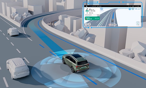 Ford Tourneo PHEV 2025 Zun Ling assisted driving