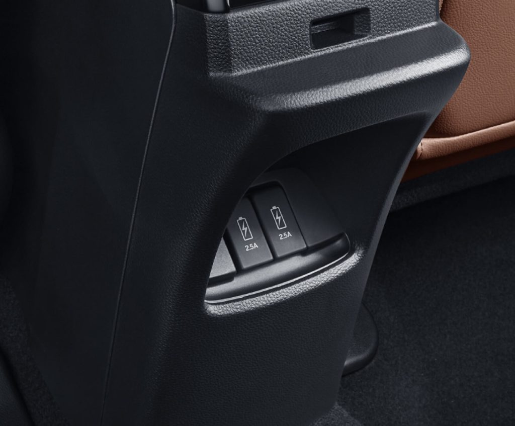 Honda CRIDER 2024 180Turbo CVT Intelligent Edition Dual USB ports