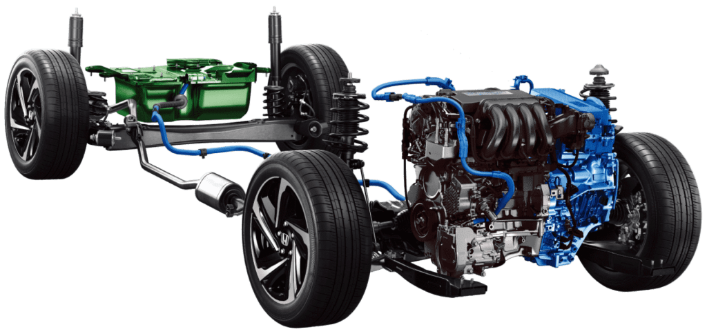 Honda CRIDER 2024 180Turbo CVT Intelligent Edition EV driving