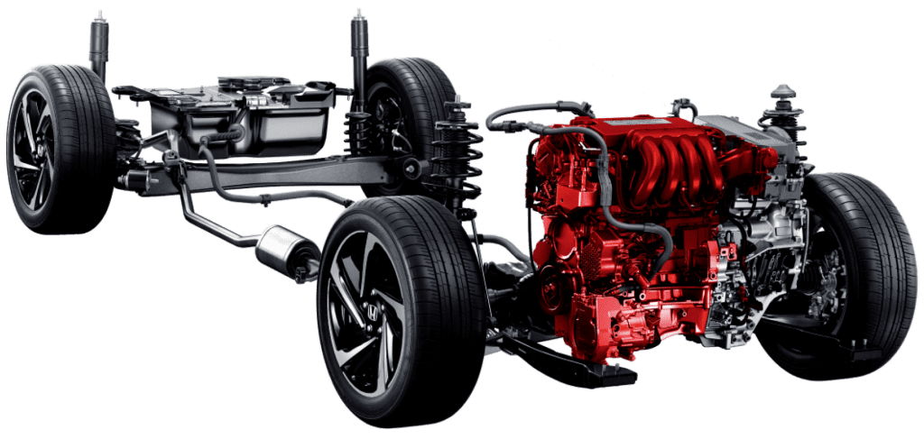 Honda CRIDER 2024 180Turbo CVT Intelligent Edition engine drive