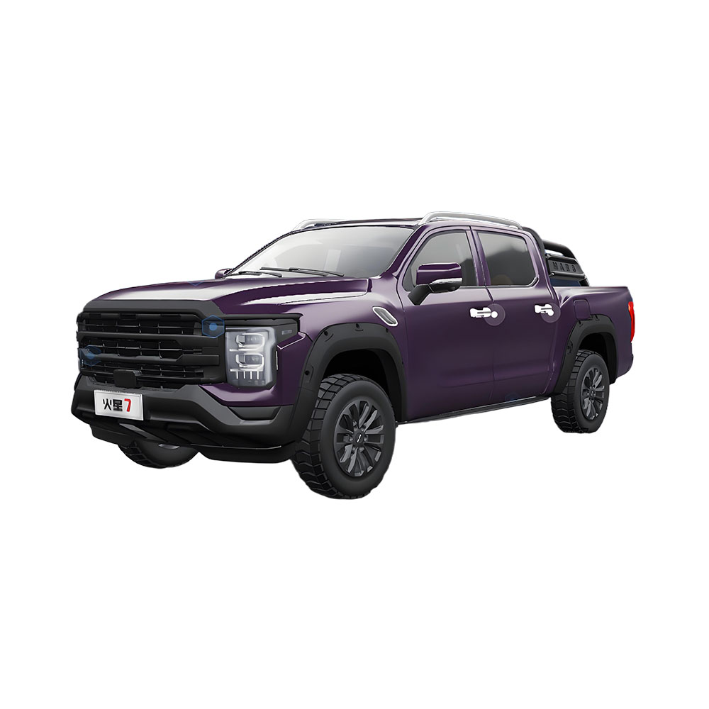 A purple pickup truck model named Mars.