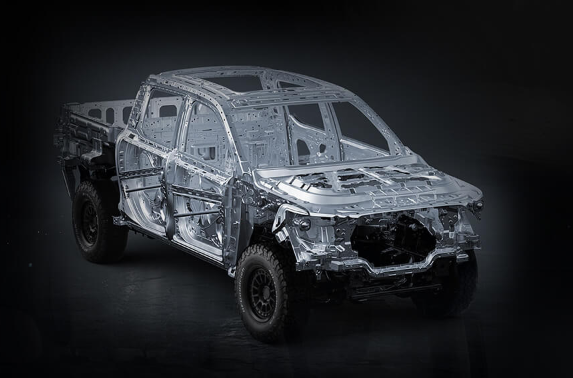 Mars 9 2.0T Blade Edition Vehicle body structure