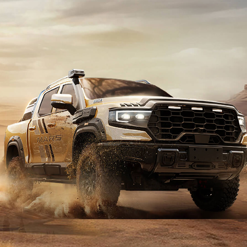 Foton Mars 9 Blade Edition - រថយន្តភីកអាប់ប្រើម៉ាស៊ូត 4WD សម្រាប់ផ្លូវលំបាក - Image 3