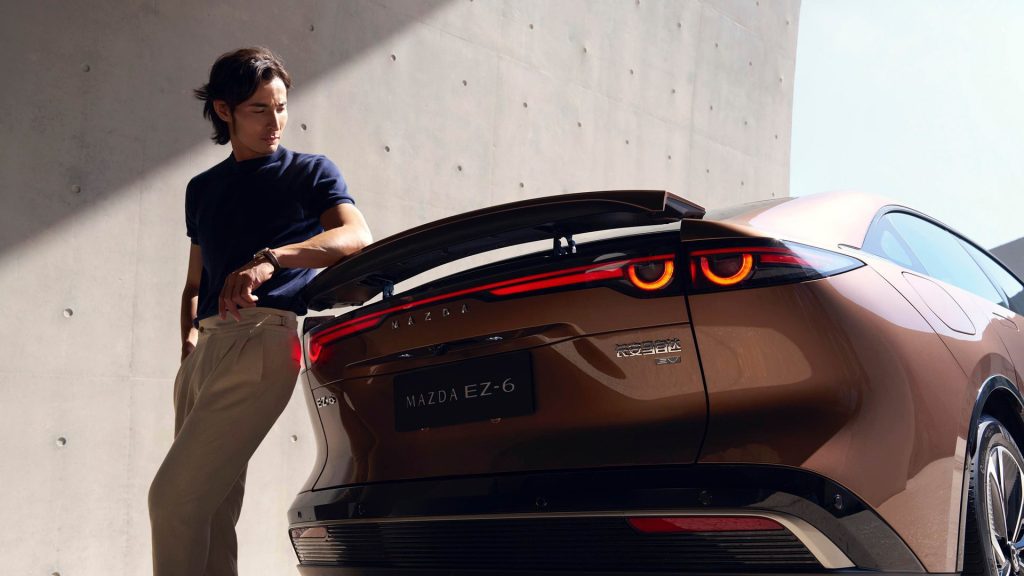 Mazda EZ-6 2024 EV 600 Smart Edition Rear wing