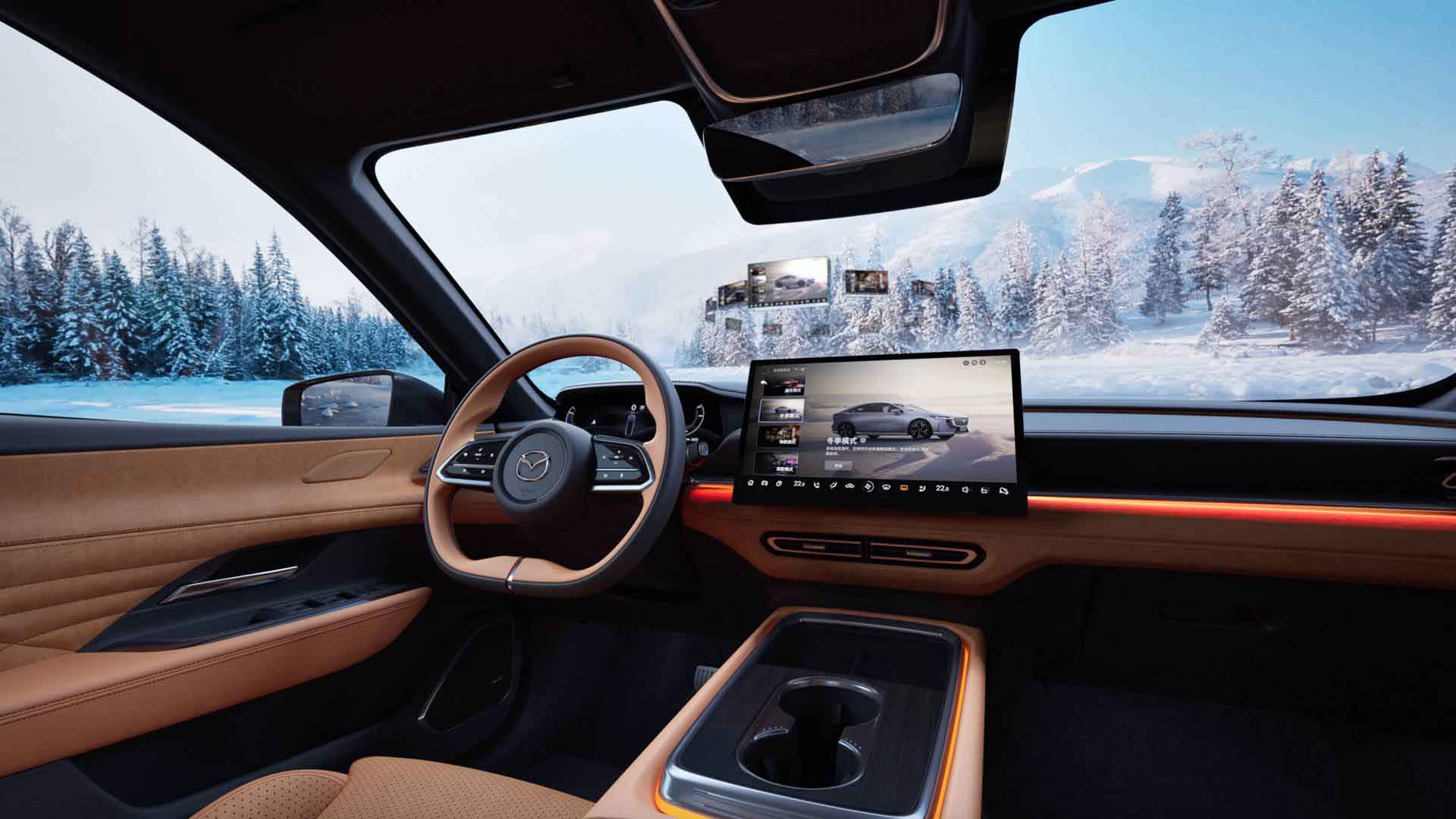 Mazda EZ-6 2024 EV 600 Premium Edition Scene mode
