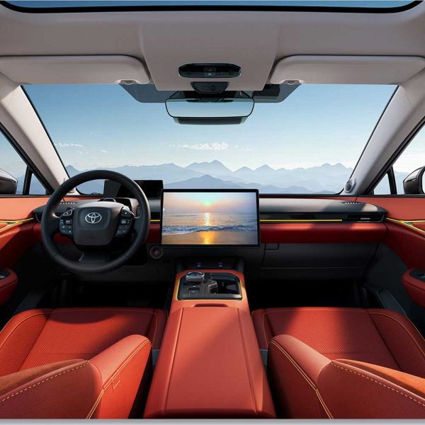 2025 Toyota bZ5 630 Pro Chi Yan Red Interior