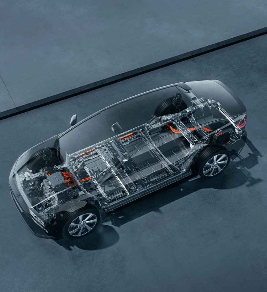 2025 Toyota bZ5 Five-Layer Battery Safety Protection