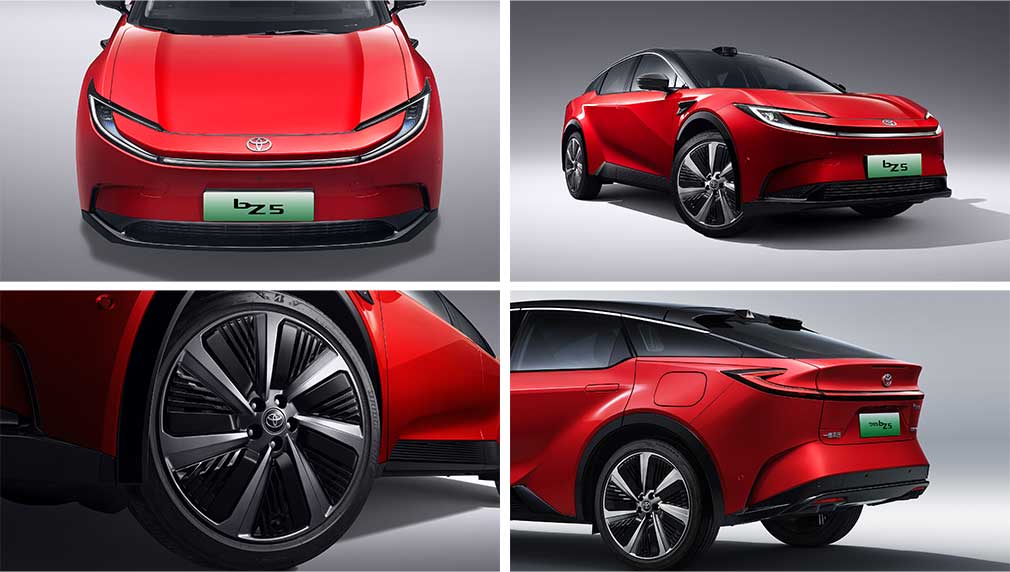 2025 Toyota bz5 630 Pro Exterior Design