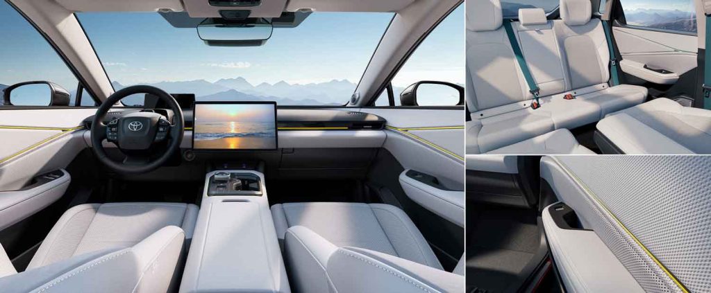 2025 Toyota bz5 630 Pro Interior and Smart Cockpit