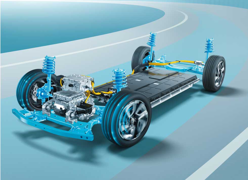 Toyota bZ3 2024 Long Range PRO e-TNGA-based BEV Platform with Low Center of Gravity and High Rigidity