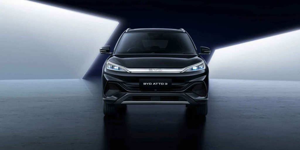 BYD Atto 3 Front Elevation