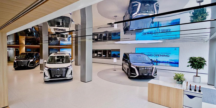 BYD Denza Showroom in Cambodia