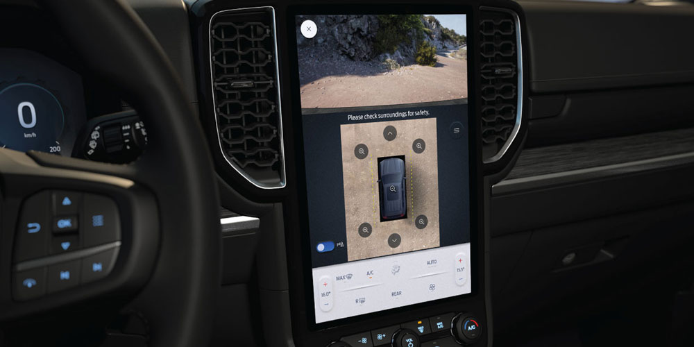 Ford Everest 360-degree surround view camera