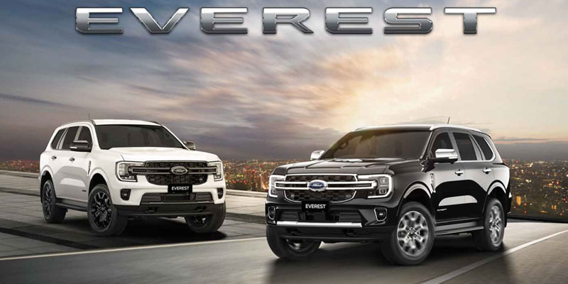 Ford Everest Cambodia Titanium vs Sport