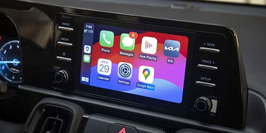 Kia Sonet Digital Touchscreen with 10.25-inch color LCD