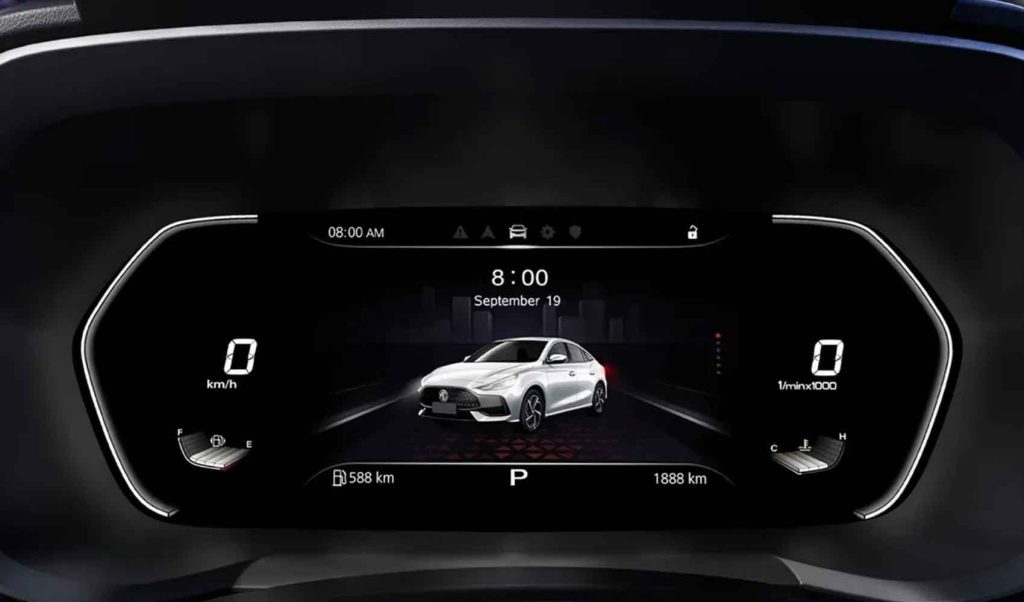 MG5 7 inch Digital Instrument Cluster
