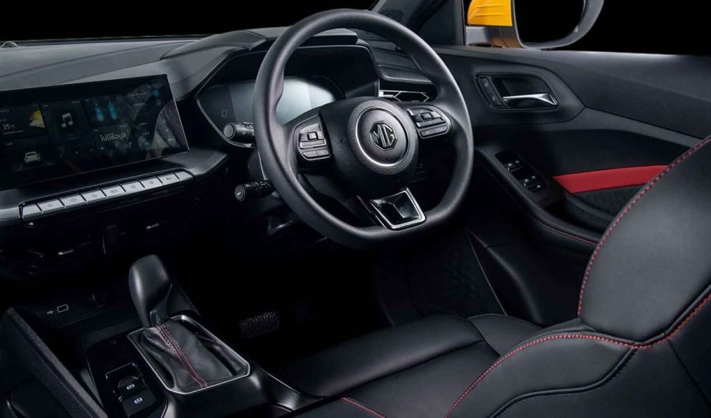 MG5 Driver-Oriented Console Design
