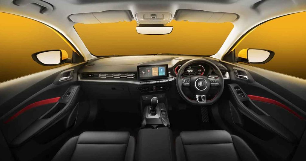 MG5 interior