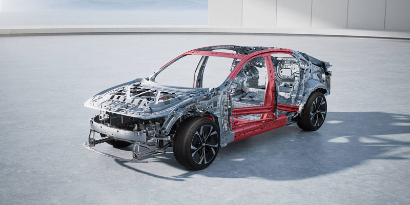 Mazda EZ-6 full-steel cage body