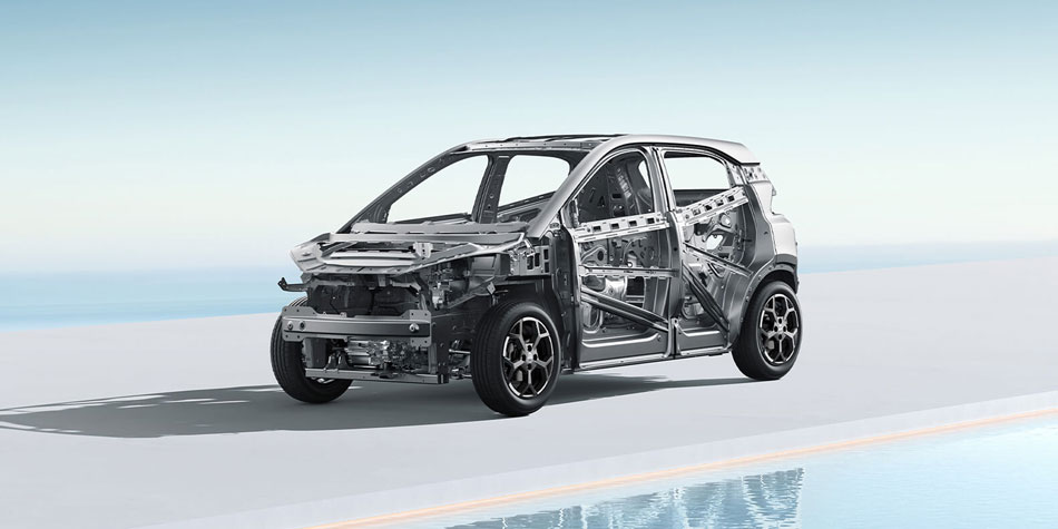 2025 BYD Seagull high-strength body structure