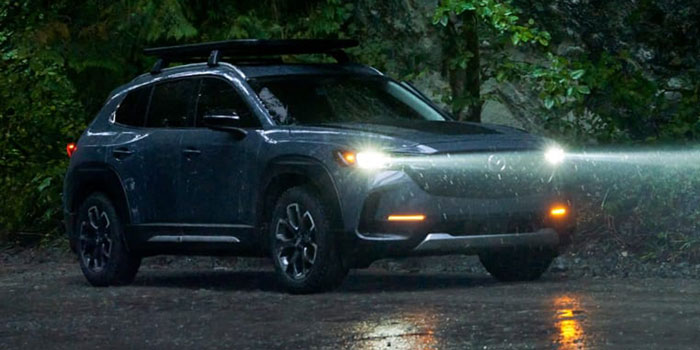 2025 Mazda CX50 adaptive front lighting