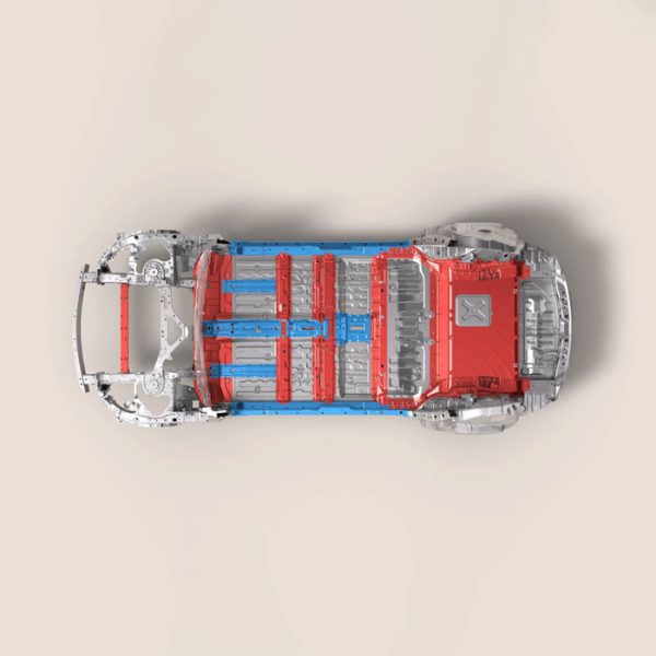 Avatr 06 2025 Max EV Edition - steel-aluminum hybrid body frame