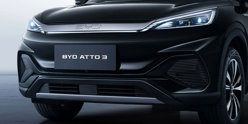 BYD ATTO 3 Grille Close-up