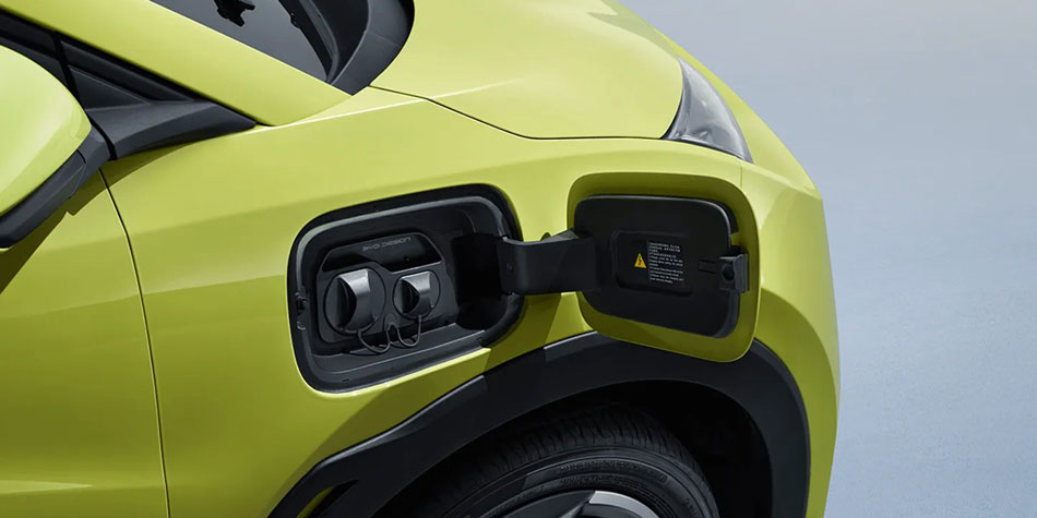 BYD Seagull Charging port