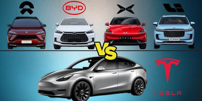 Chinese Electric Cars vs. Tesla