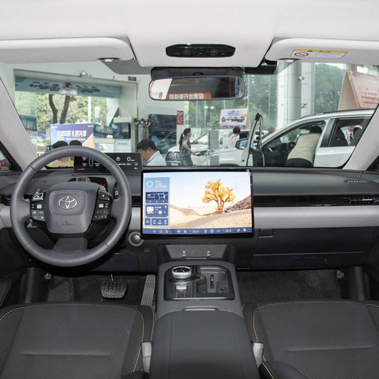 2025 Toyota bz5 630 PRO SMART Interior Shot