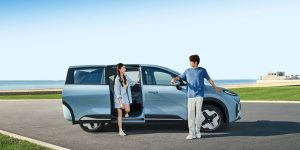 Sliding door on the ARCFOX Kaola S 2024 PRO