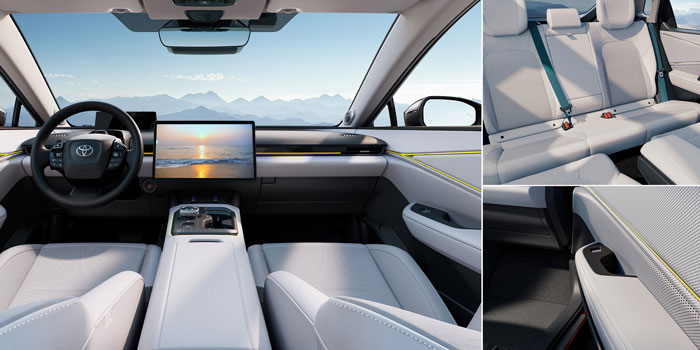 Toyota BZ5 Interior Shot