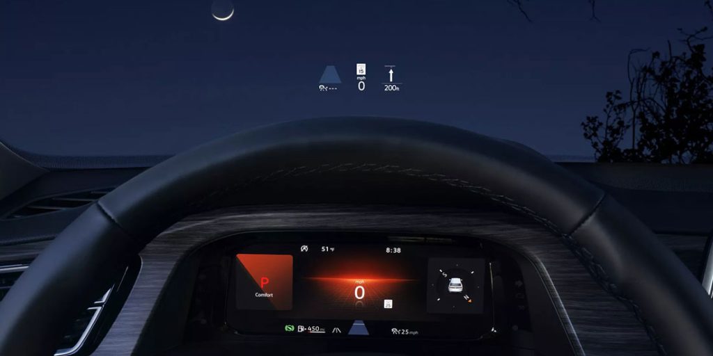 Volkswagen Atlas 2025 Available head-up display