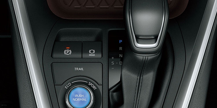 2020 Toyota RAV4 gear shift lever