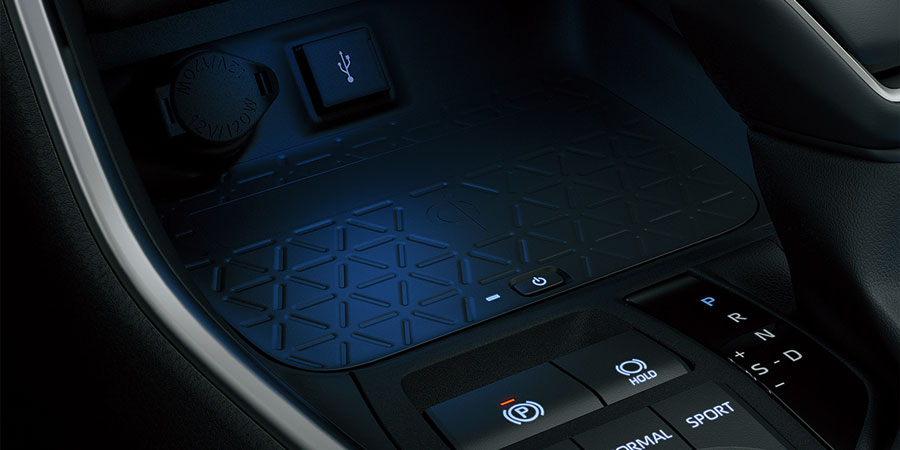 2020 Toyota RAV4 with USB port and wireless charging