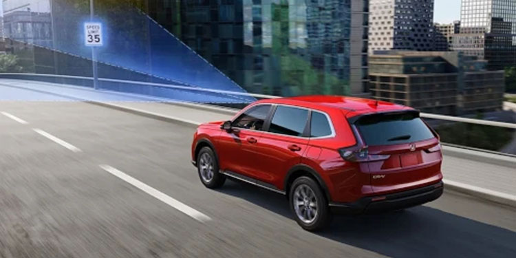 2024 Honda CR-V Traffic Sign Recognition (TSR)