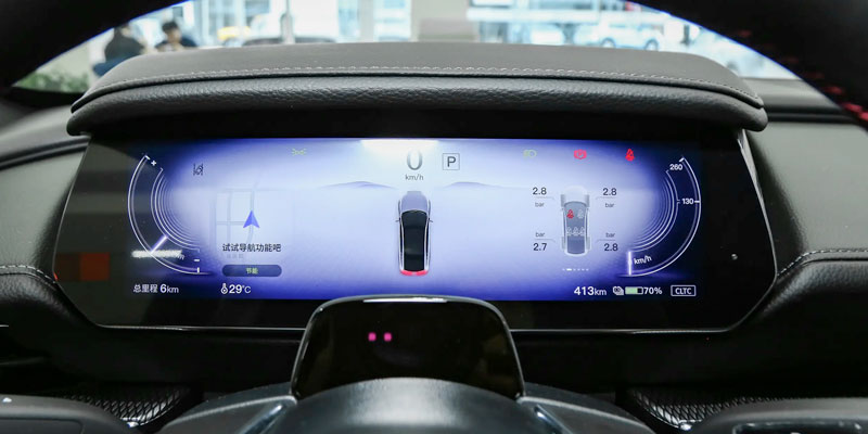 2024 Mazda EZ-6 dashboard