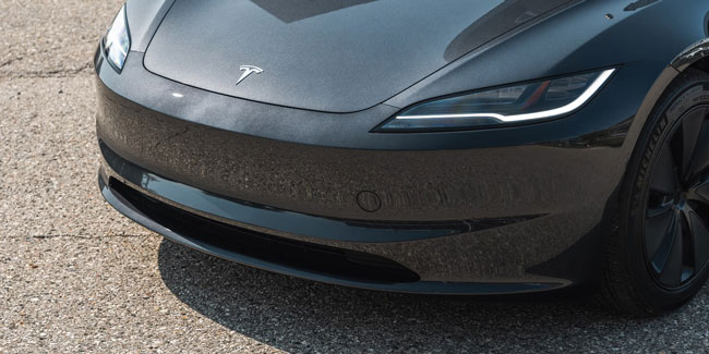 2024 Tesla Model 3 front end