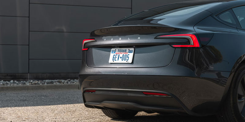 2024 Tesla Model 3 rear