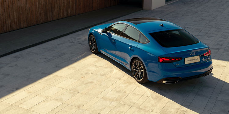 2025 Audi A5 Sportback High Angle Shot