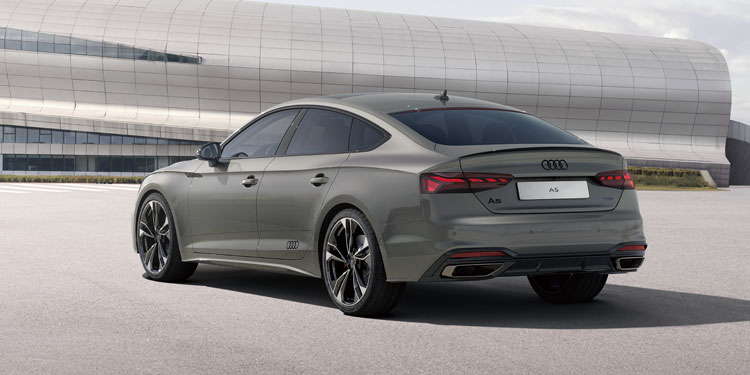 2025 Audi A5 Sportback side and rear view