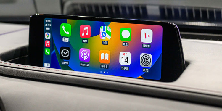 2025 Mazda CX-30 Retro Sports Edition Center Console Screen