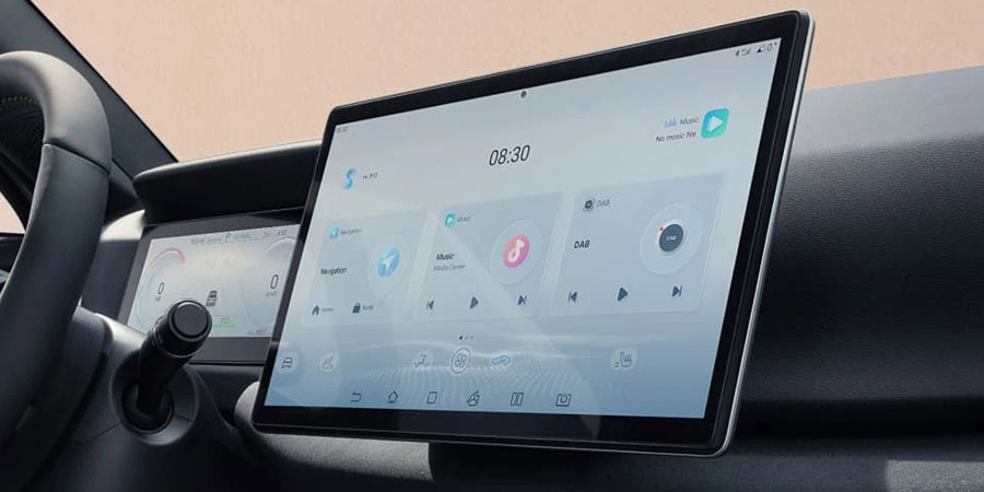 BYD Atto 2 12.8-inch central touchscreen